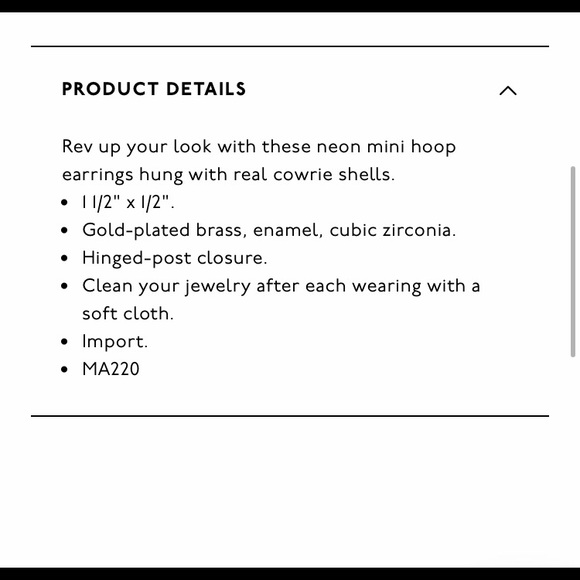 NWT Madewell Earrings - Picture 2 of 3